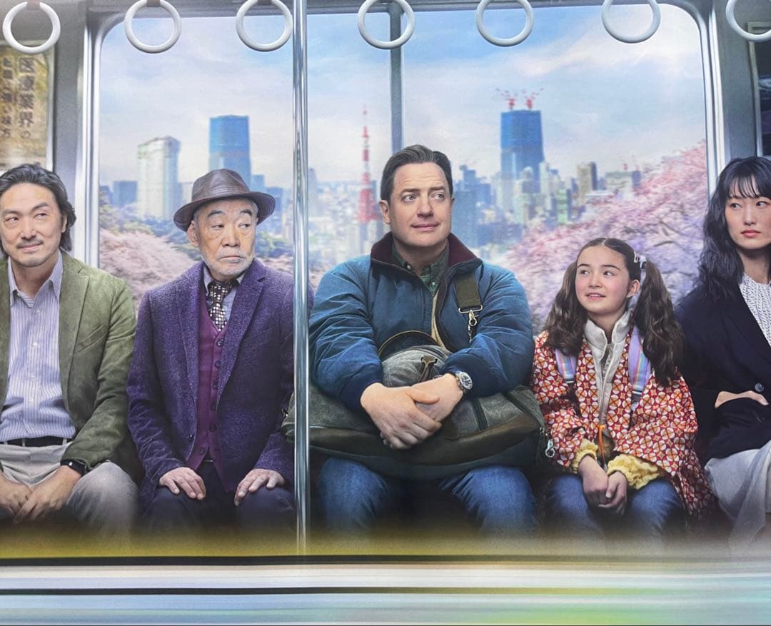 *非販売品*映画館用両面印刷ポスターUS版:レンタルファミリー