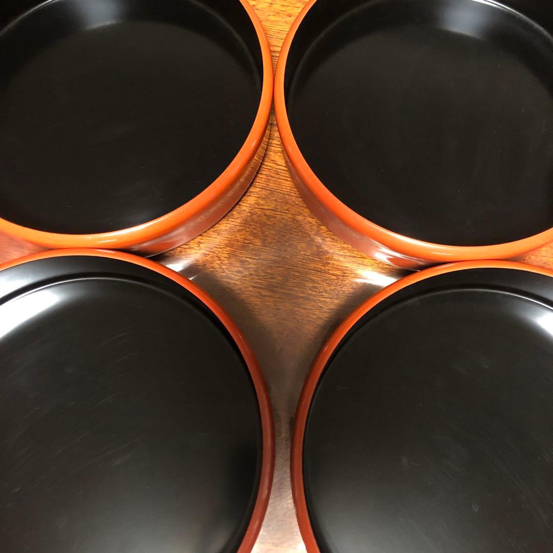 【未使用】寿司桶　醤油皿　5セット