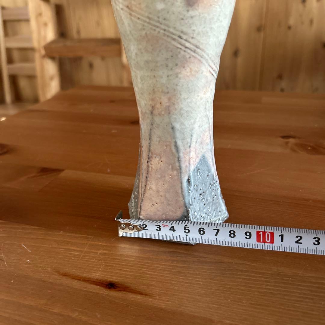 萩焼 花瓶 兼田昌尚 作家物 共箱付 花器 陶芸