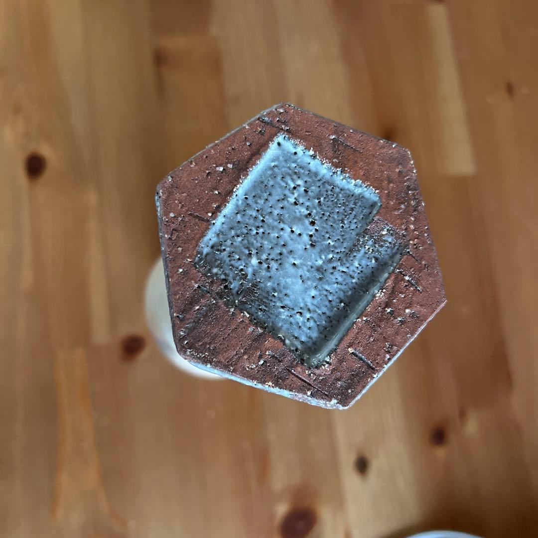 萩焼 花瓶 兼田昌尚 作家物 共箱付 花器 陶芸