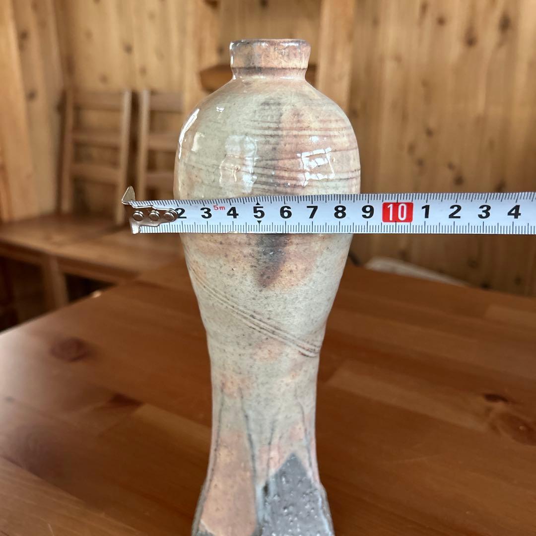 萩焼 花瓶 兼田昌尚 作家物 共箱付 花器 陶芸