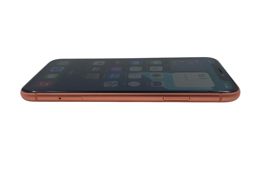 【良品】 iphoneXR 64GB コーラル ＳＩＭフリー 本体