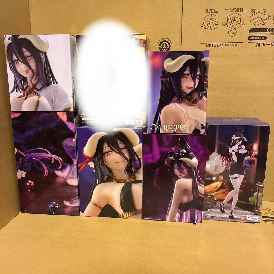 アルベド フィギュア　7個　まとめ売り　新品未開封