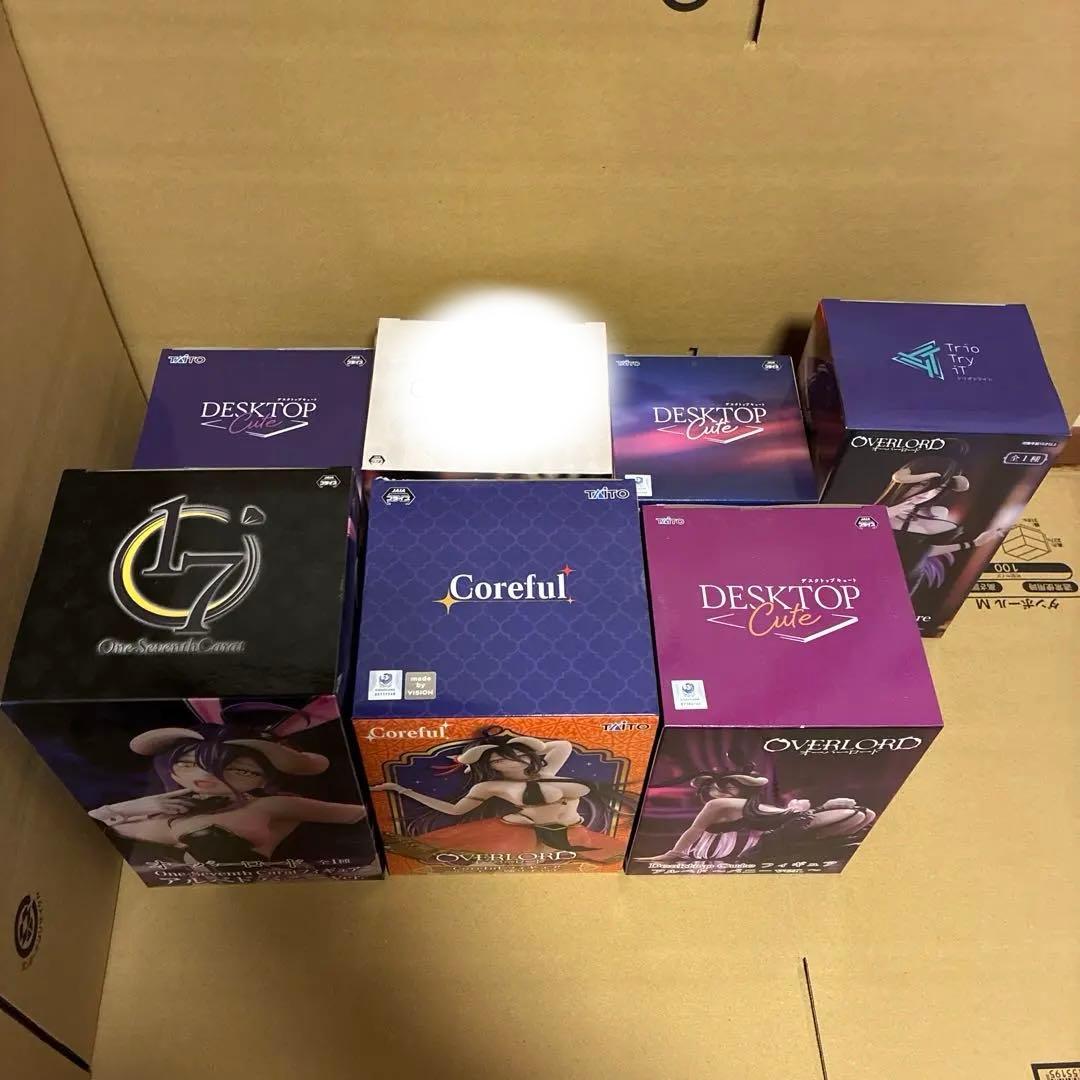 アルベド フィギュア　7個　まとめ売り　新品未開封