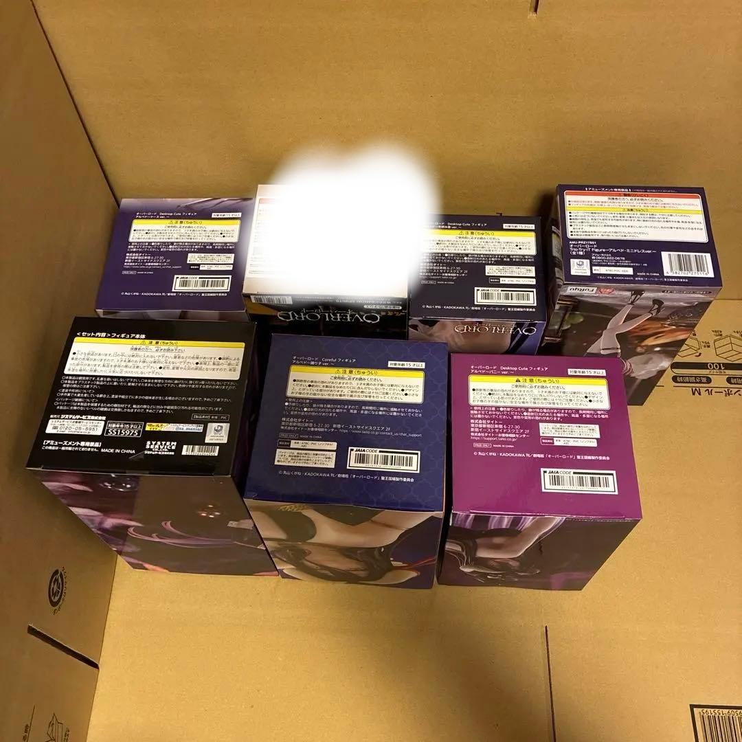 アルベド フィギュア　7個　まとめ売り　新品未開封