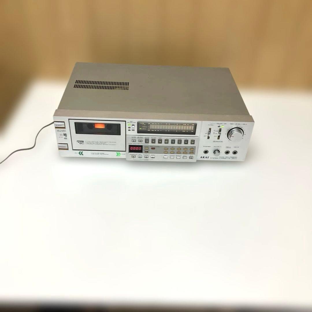 ESH022 アカイGX -F66RC オートリバースカセットデッキ【ジャンク】