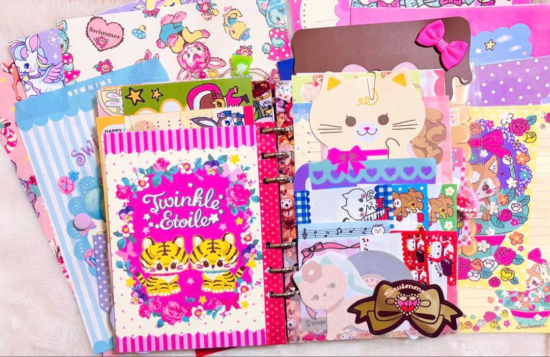 おすそ分けファイル　バイブルバインダー　スイマー　大容量