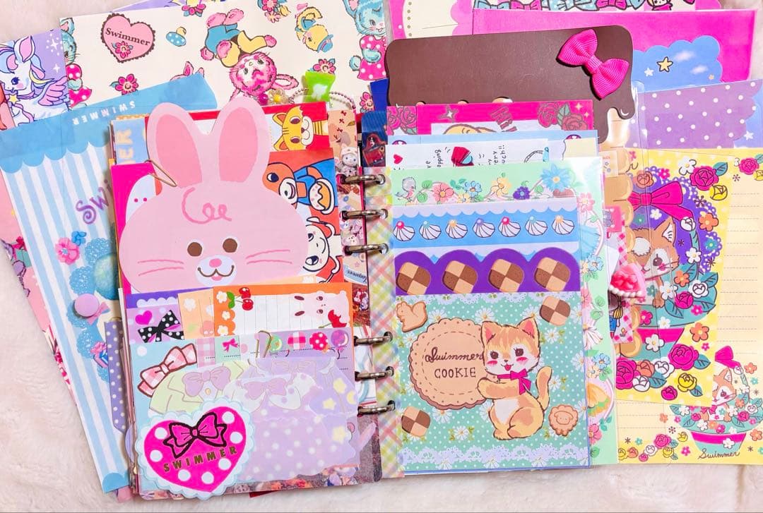 おすそ分けファイル　バイブルバインダー　スイマー　大容量