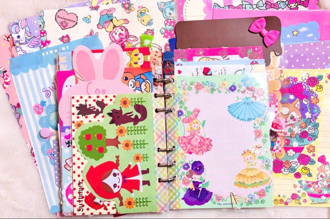 おすそ分けファイル　バイブルバインダー　スイマー　大容量