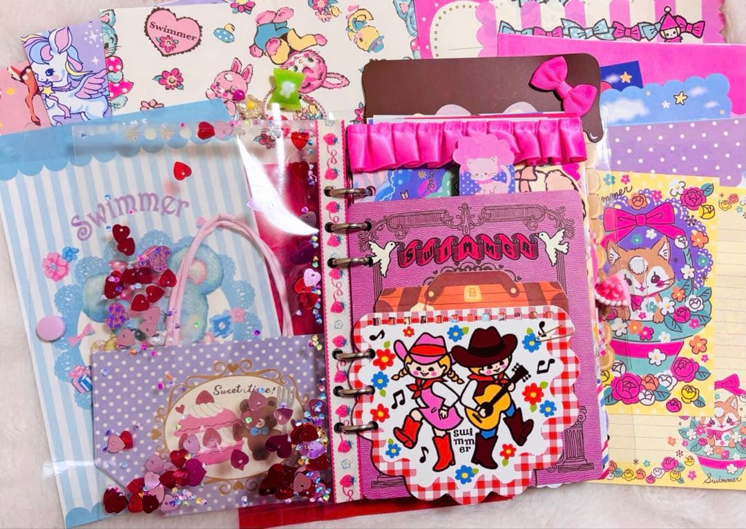 おすそ分けファイル　バイブルバインダー　スイマー　大容量