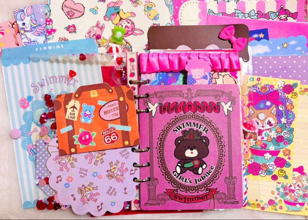 おすそ分けファイル　バイブルバインダー　スイマー　大容量