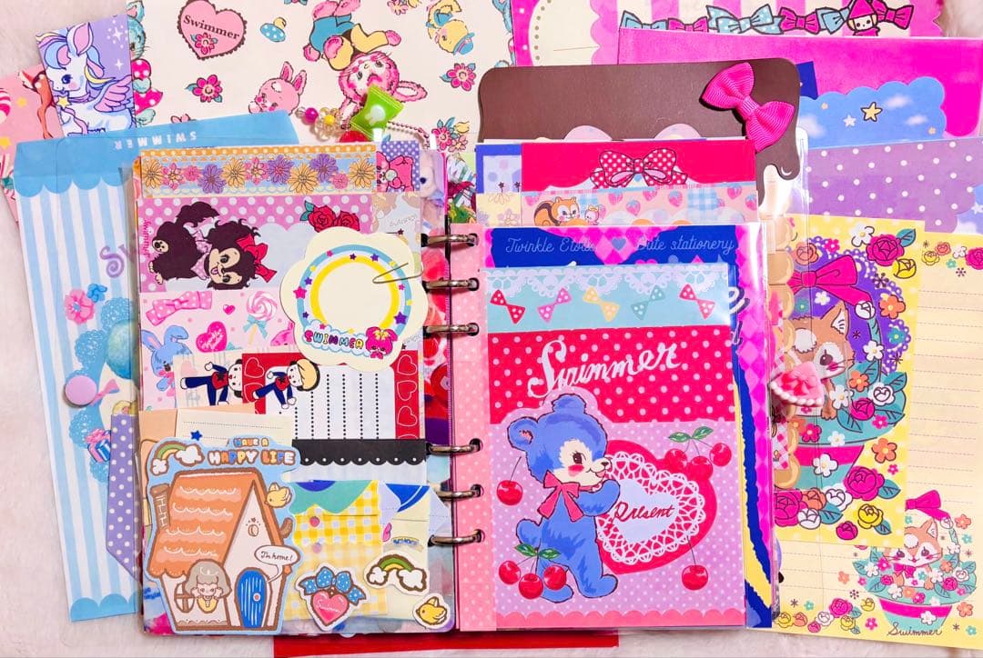 おすそ分けファイル　バイブルバインダー　スイマー　大容量