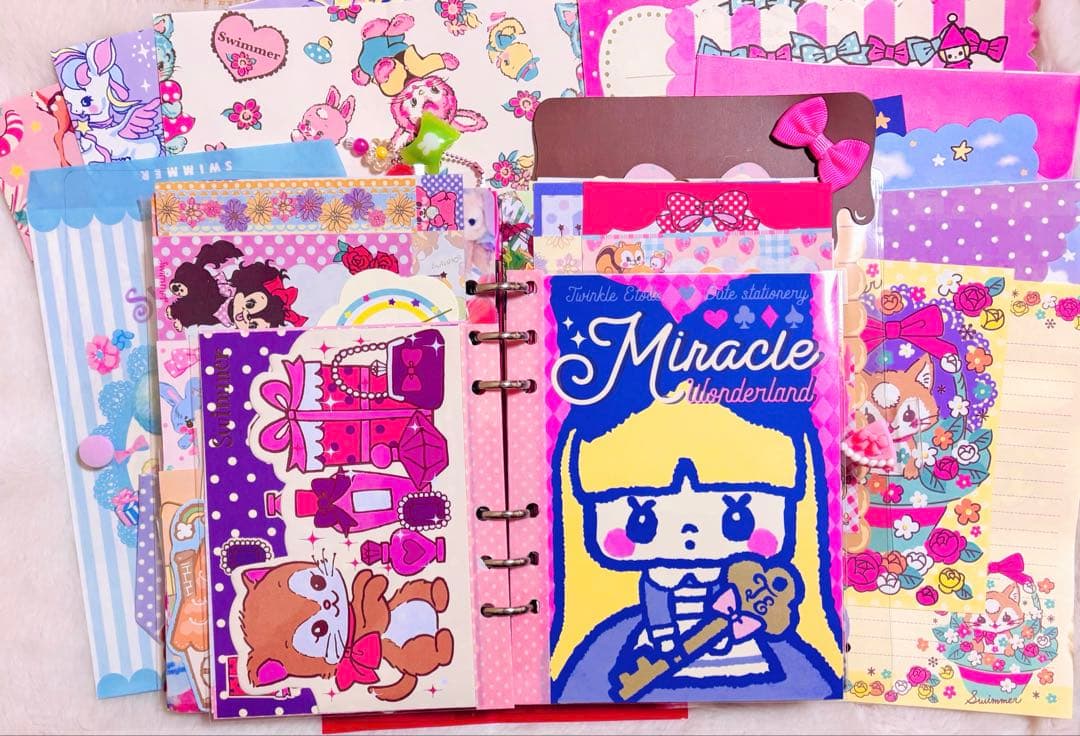 おすそ分けファイル　バイブルバインダー　スイマー　大容量