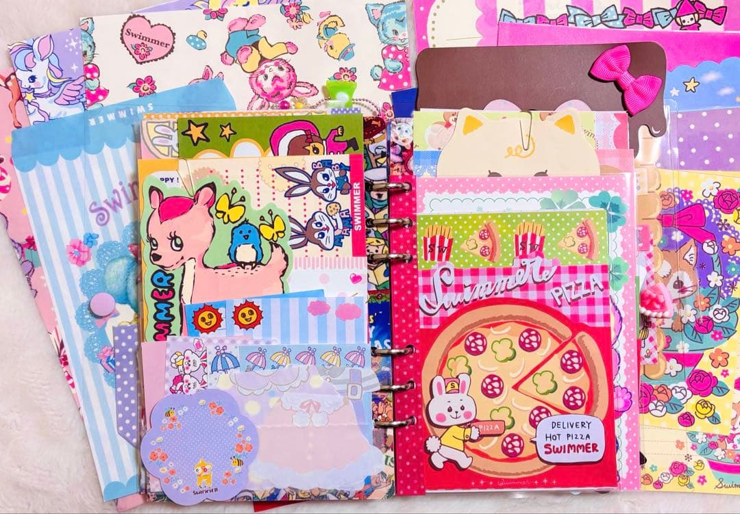 おすそ分けファイル　バイブルバインダー　スイマー　大容量