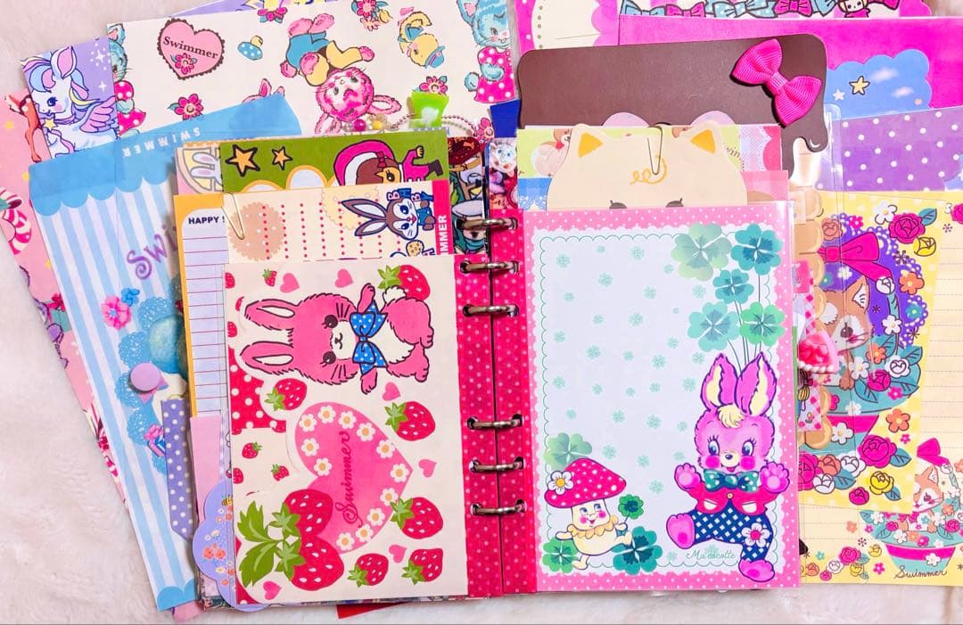 おすそ分けファイル　バイブルバインダー　スイマー　大容量