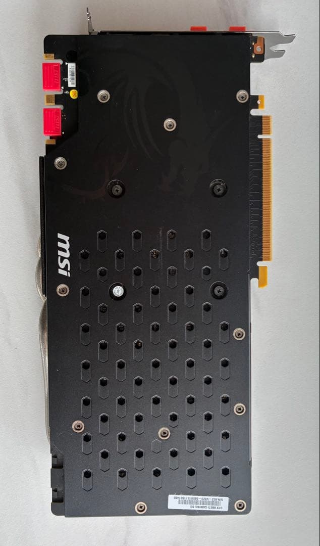 【美品】MSI GTX 980Ti グラフィックボード