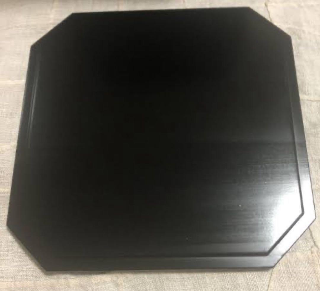 【美品】大館工芸社の隅切三段重（五寸五分）