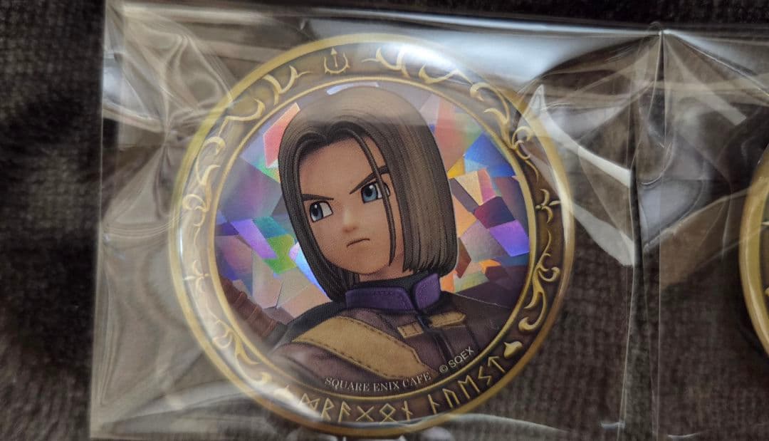 ドラクエ11 スクエニカフェ缶バッジ17個セット