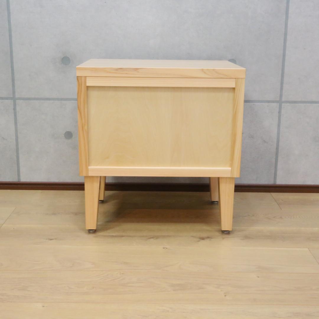 ニンジャチェスト 木製 2段引出し 隠し収納付　02177