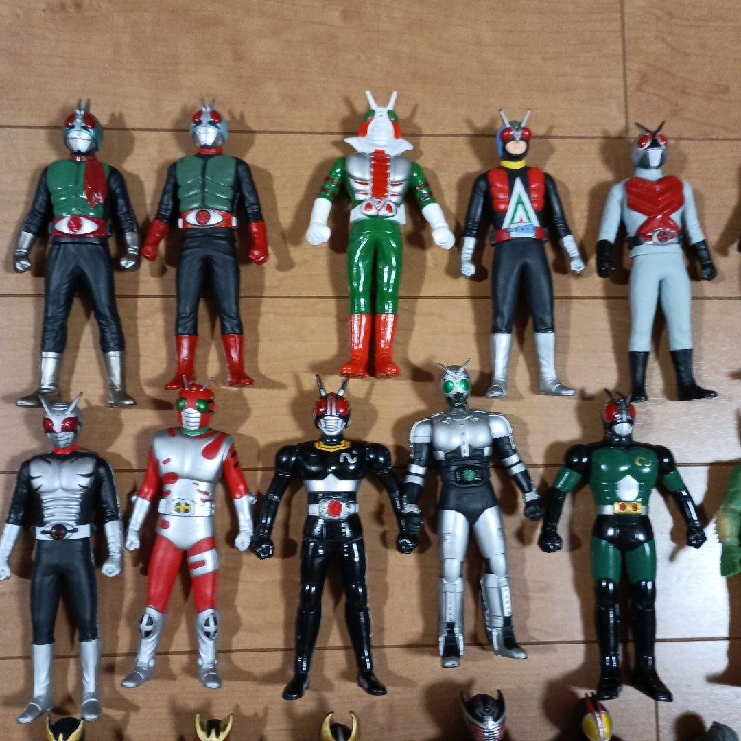 仮面ライダーソフビ52体