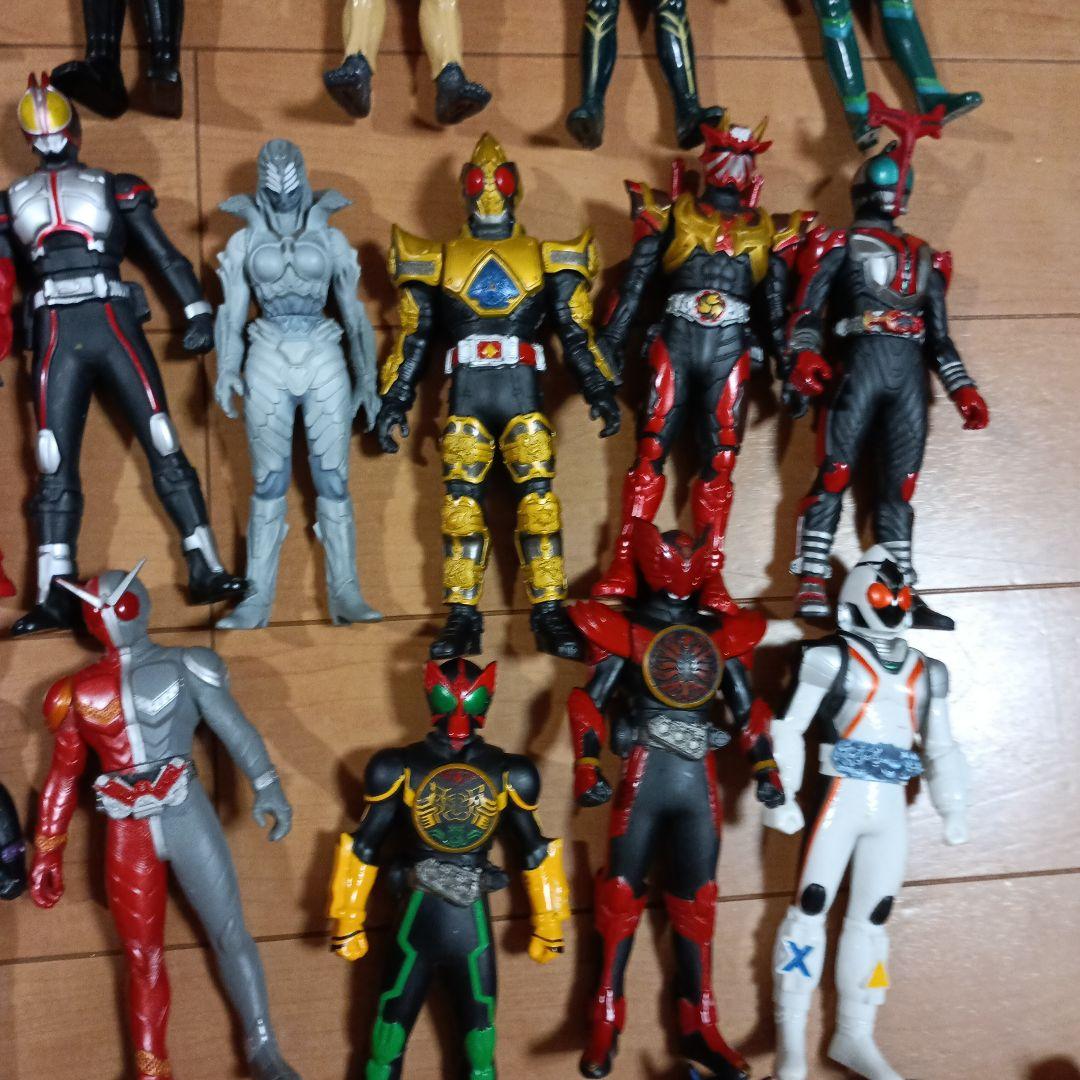 仮面ライダーソフビ52体
