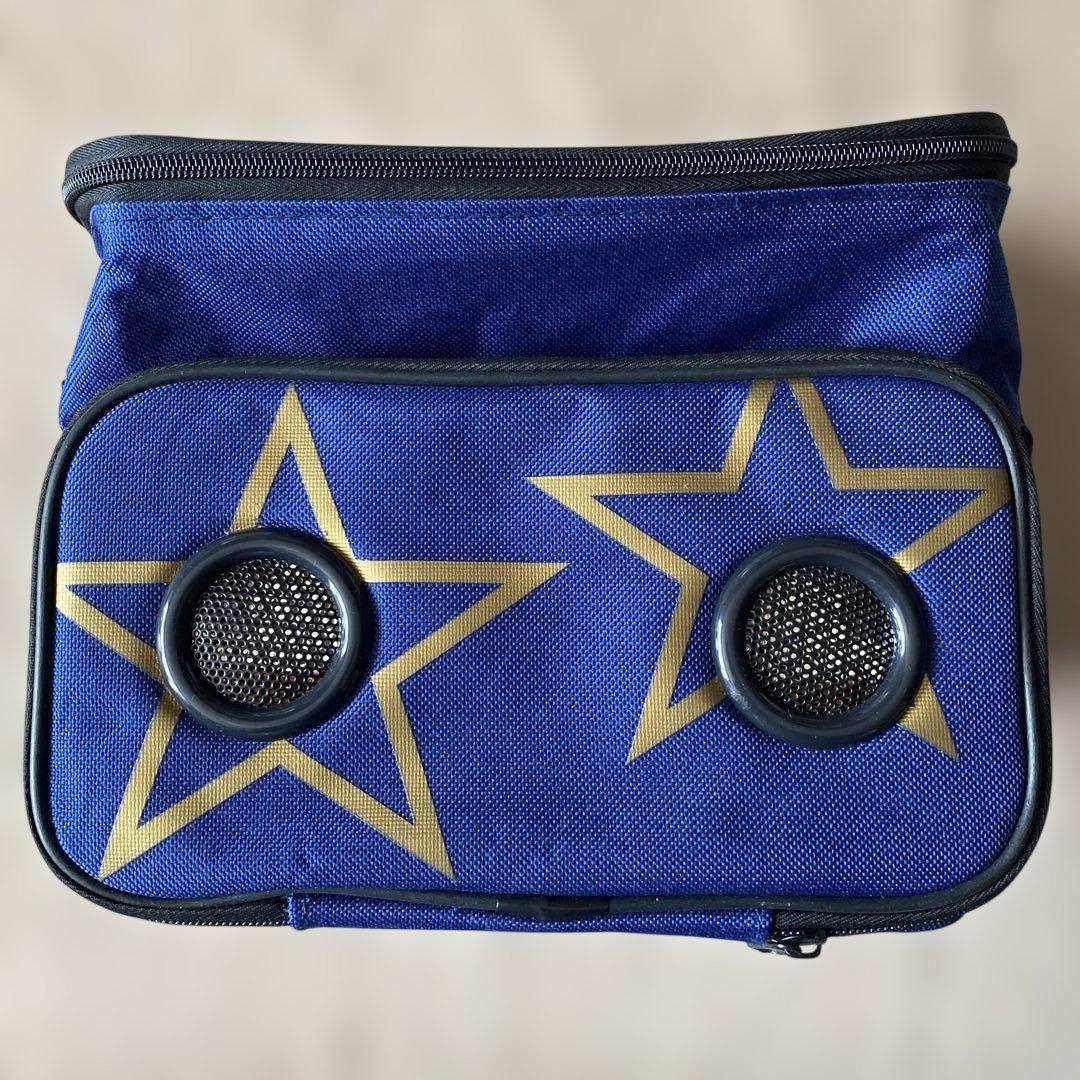 非売品希少E.YAZAWA スピーカー付きバッグ