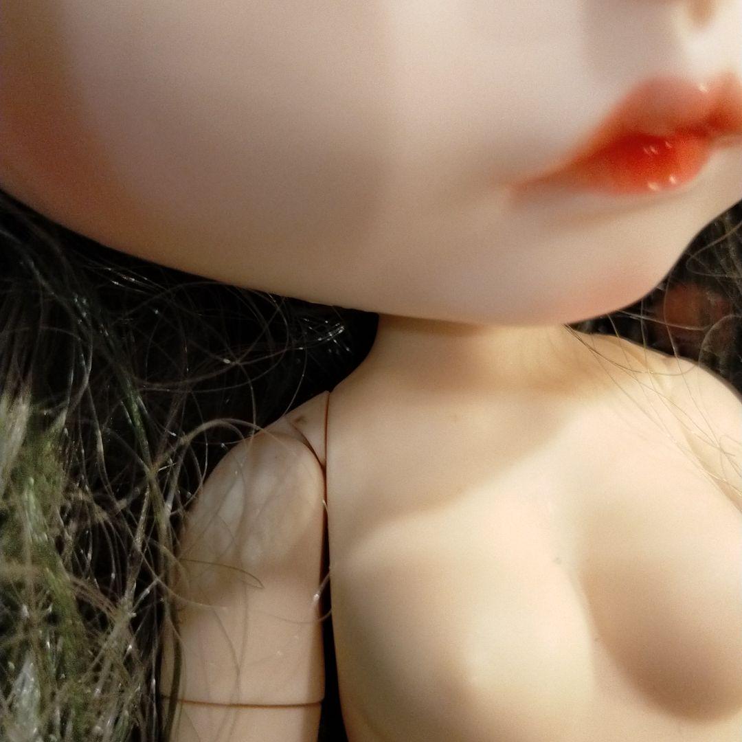 アイシードール　ニューフェイス　カスタム　グリーン　シルバーアッシュ　スタンド付