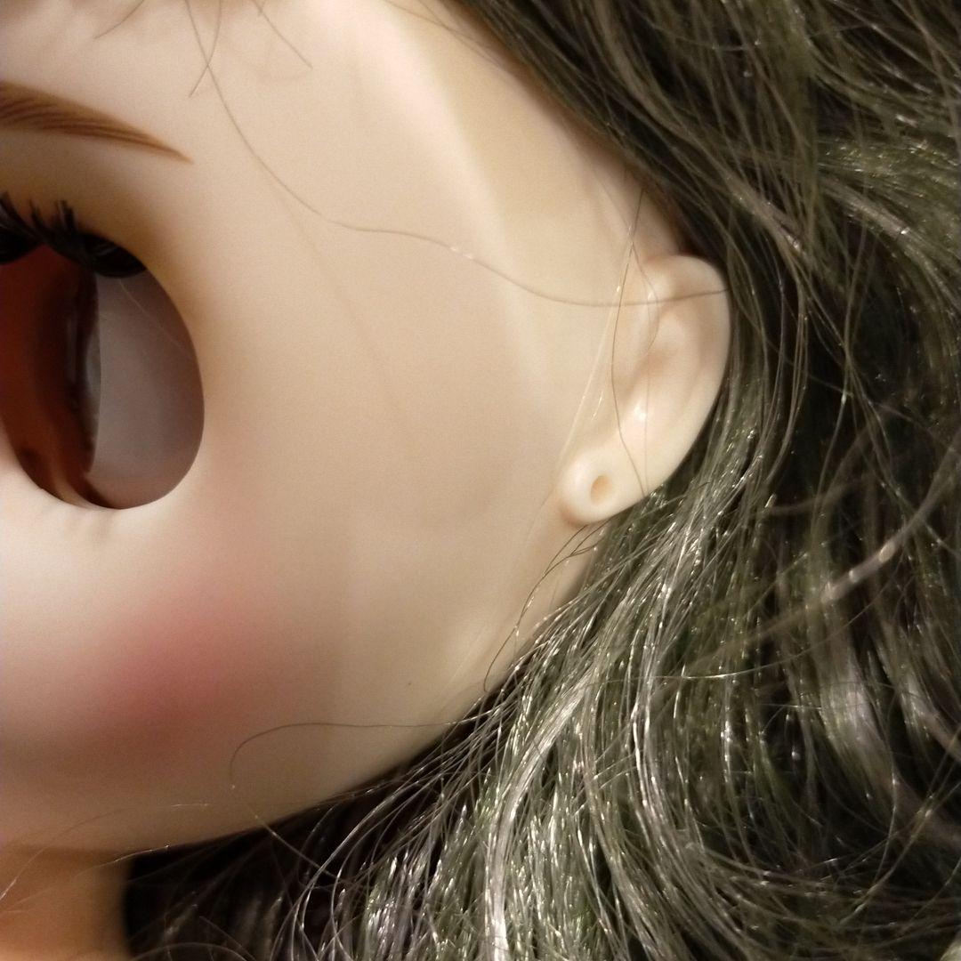 アイシードール　ニューフェイス　カスタム　グリーン　シルバーアッシュ　スタンド付