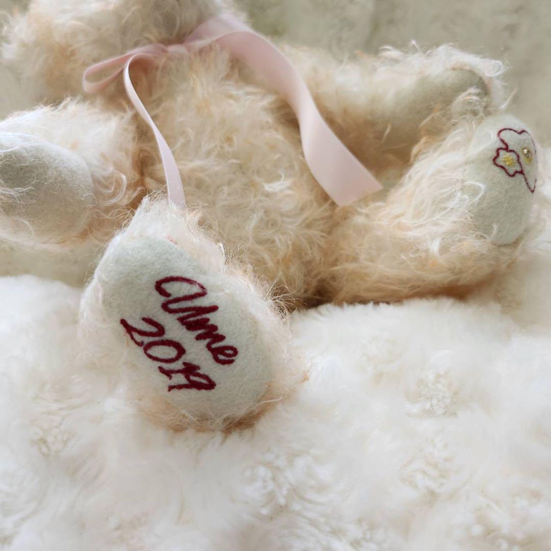 シュタイフstieff 限定　テディベア　梅　シリアルナンバー　ファーストトイ