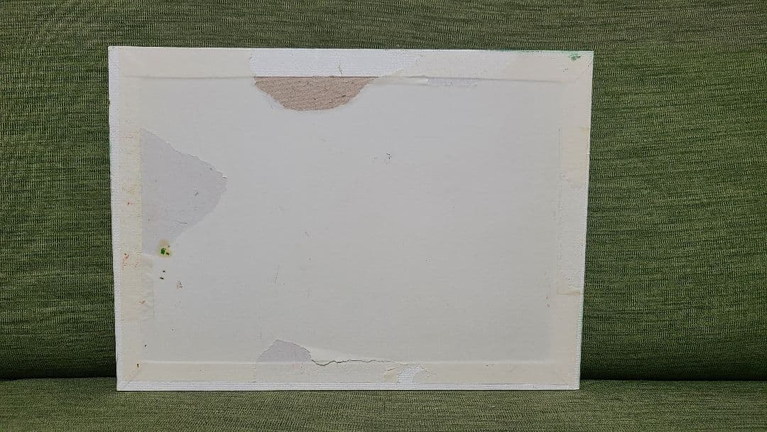 絵画『花瓶と果物②』油絵