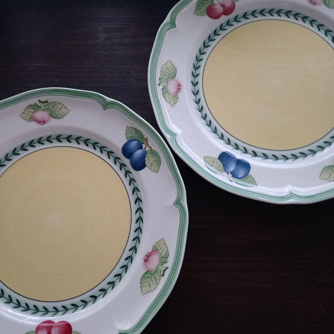 専用　美品　ビレロイ&ボッホ　フレンチガーデン　皿　プレート　27㎝