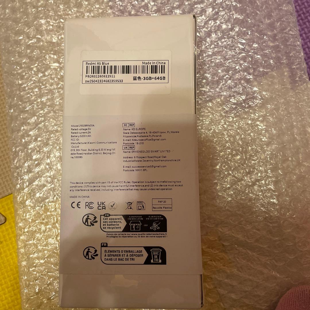 スマートフォン本体 Xiaomi Redmi A5 3GB/64GB