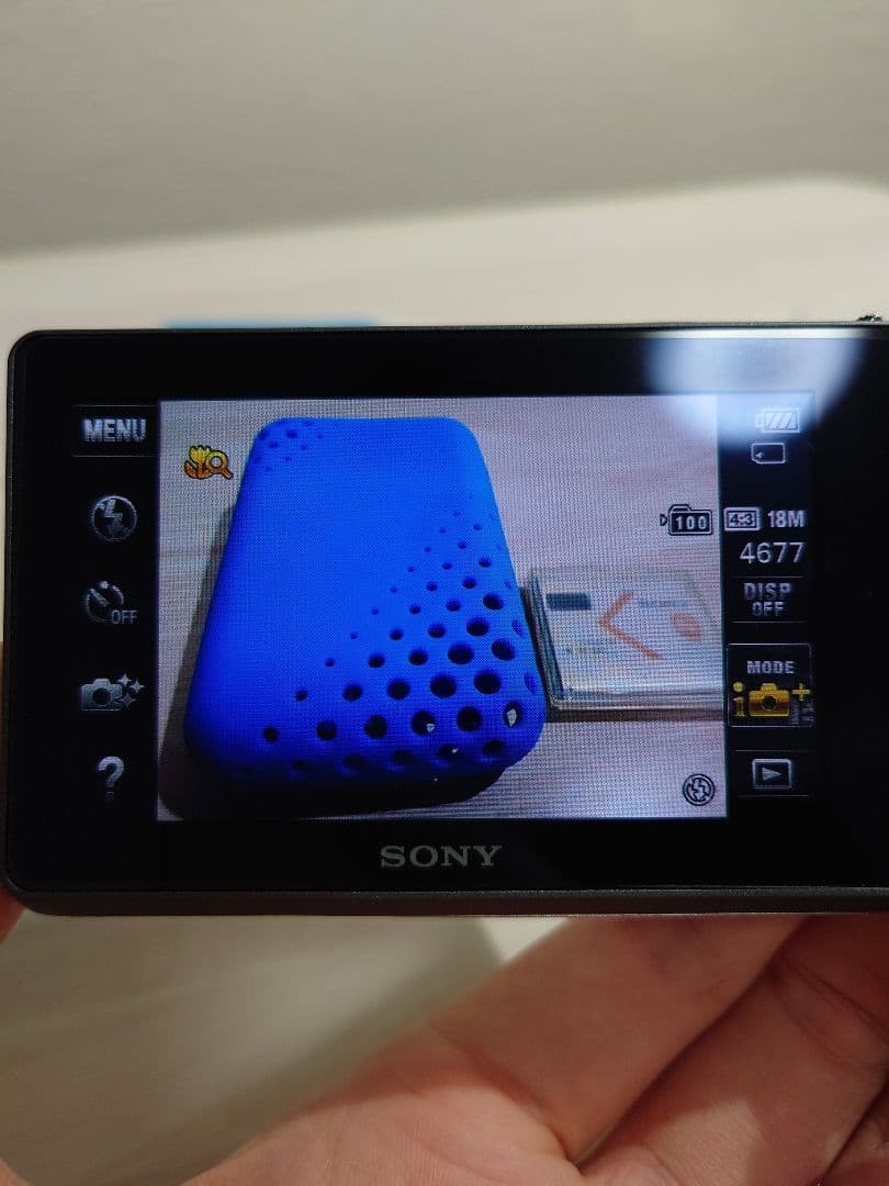 【SONY】cyber-shot DSC-TX30:純正ケース・予備バッテリー付