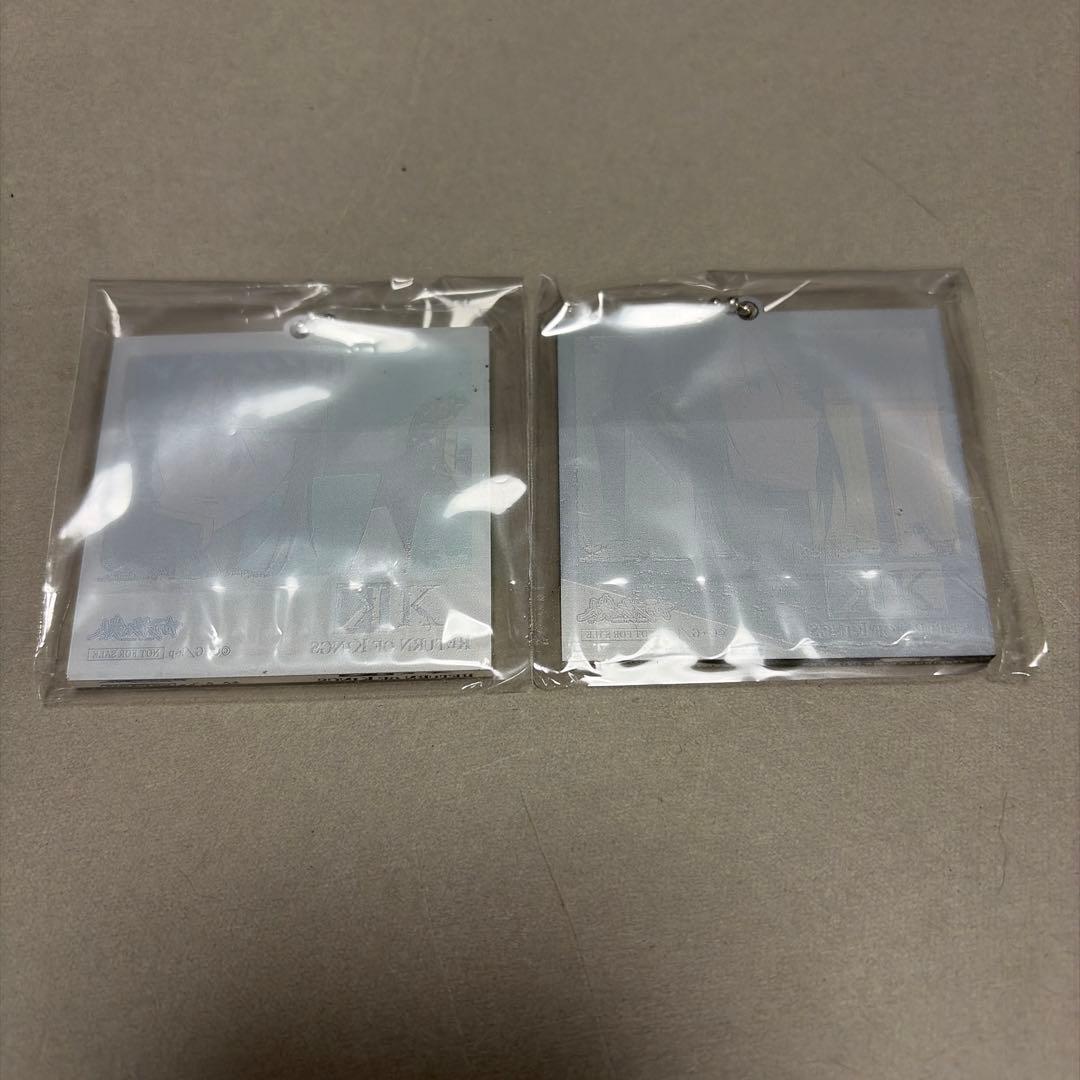 カラオケの鉄人　カラ鉄　アクリルチャーム　夜刀神狗朗　クロ　2種セット　K