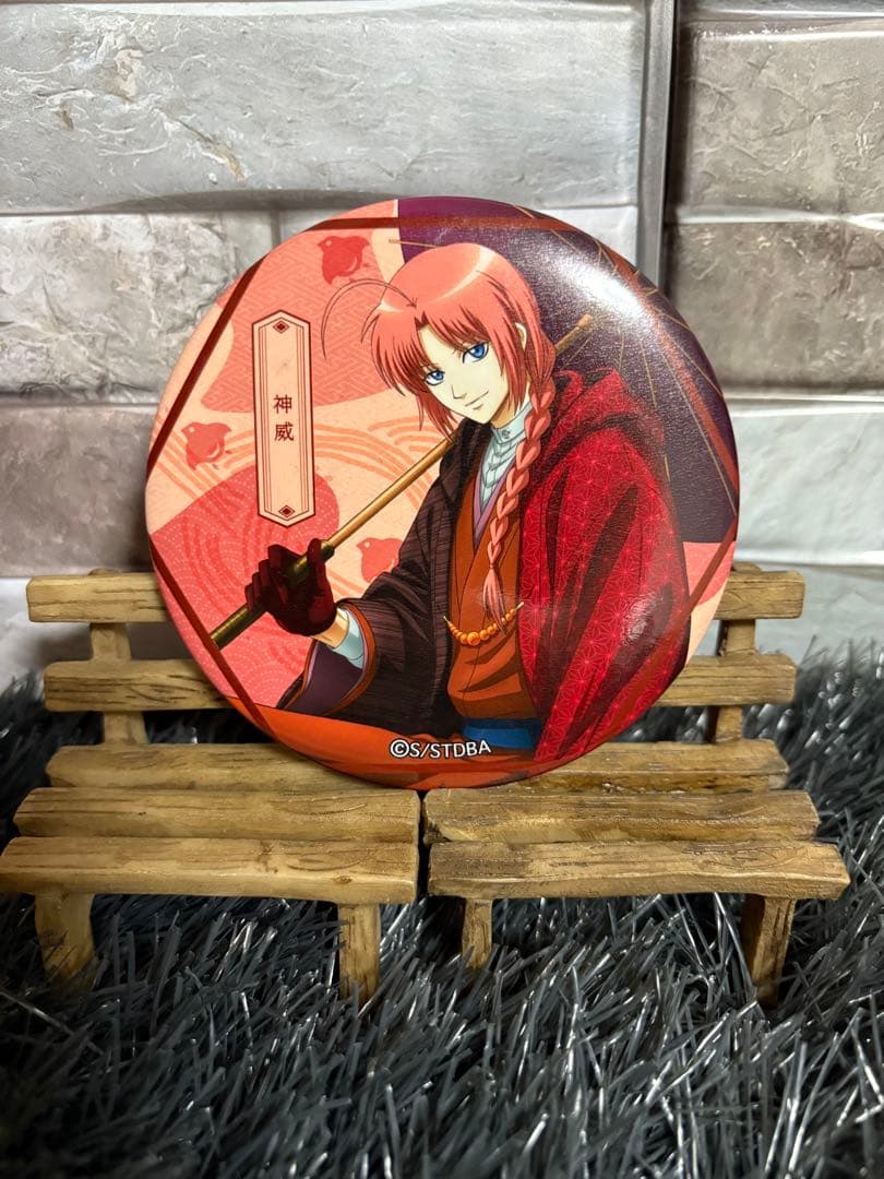 銀魂 ✨ レトロ モダン 缶バッジ アクリル ジオラマ スタンド 神威 欠品有