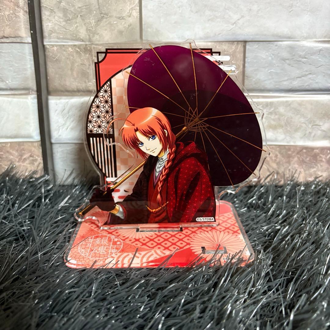 銀魂 ✨ レトロ モダン 缶バッジ アクリル ジオラマ スタンド 神威 欠品有