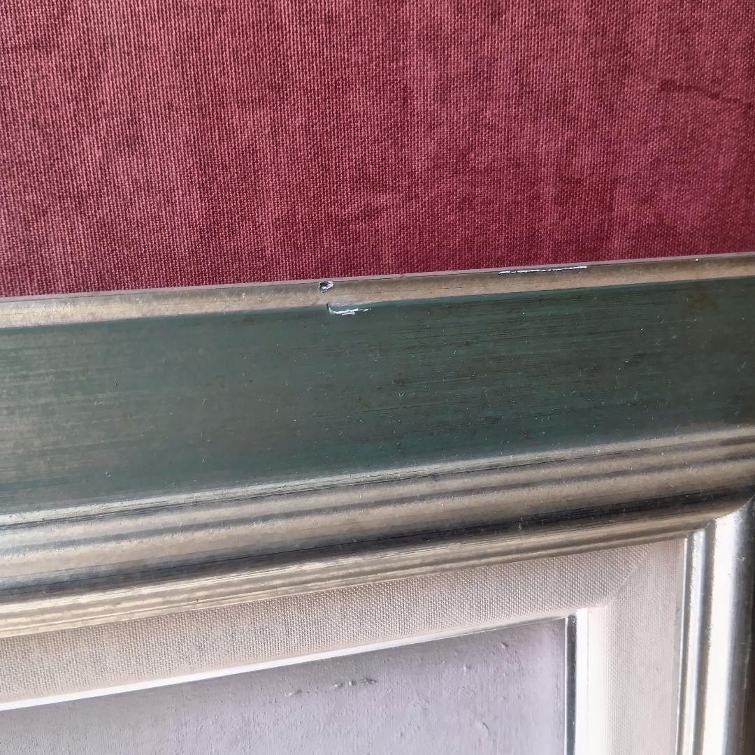 ◆菊地實 Kikuchi Minoru◆油彩 バッファロー 動物画【ガラス面無】