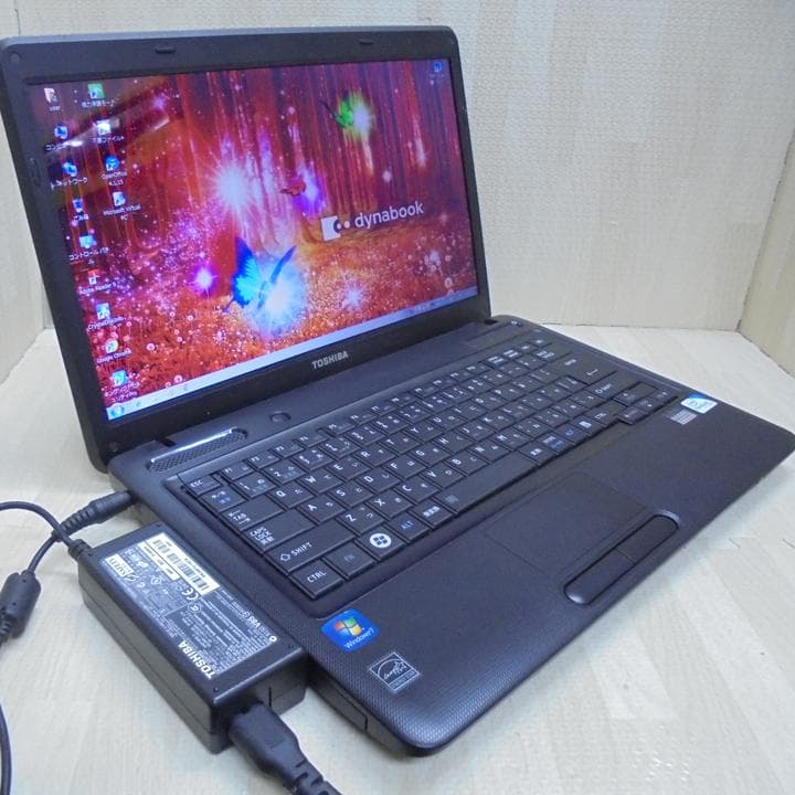 東芝 14型ワイドノートPC dynabook B240/22A／Win7-64
