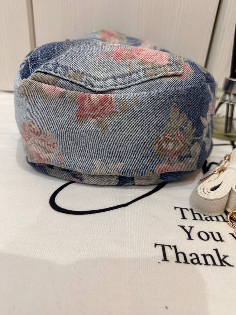 花柄巾着ショルダーバック3点ヒョウ柄巾着袋➕花柄ショルダーベルトセットおまとめ