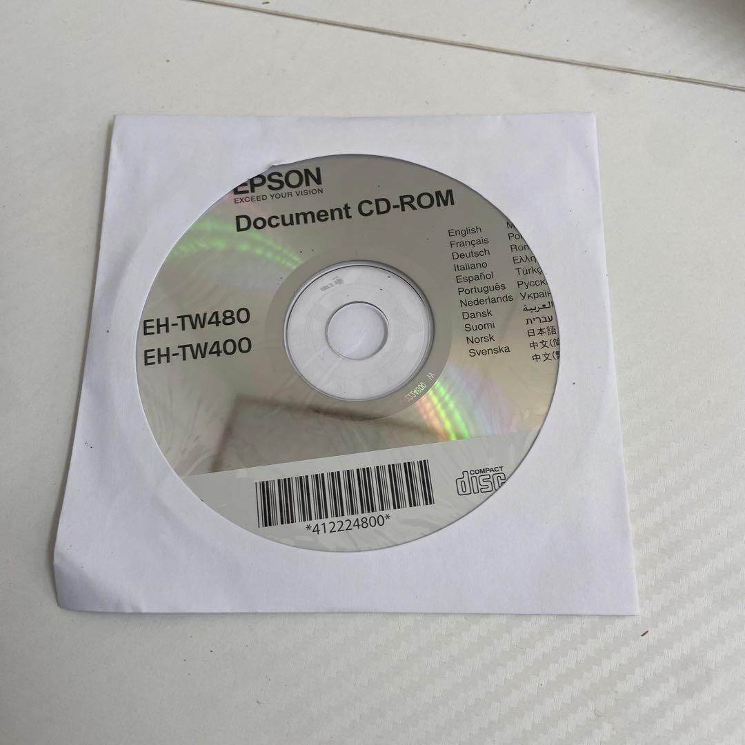 EPSON エプソン⭐️プロジェクター　EH-TW400