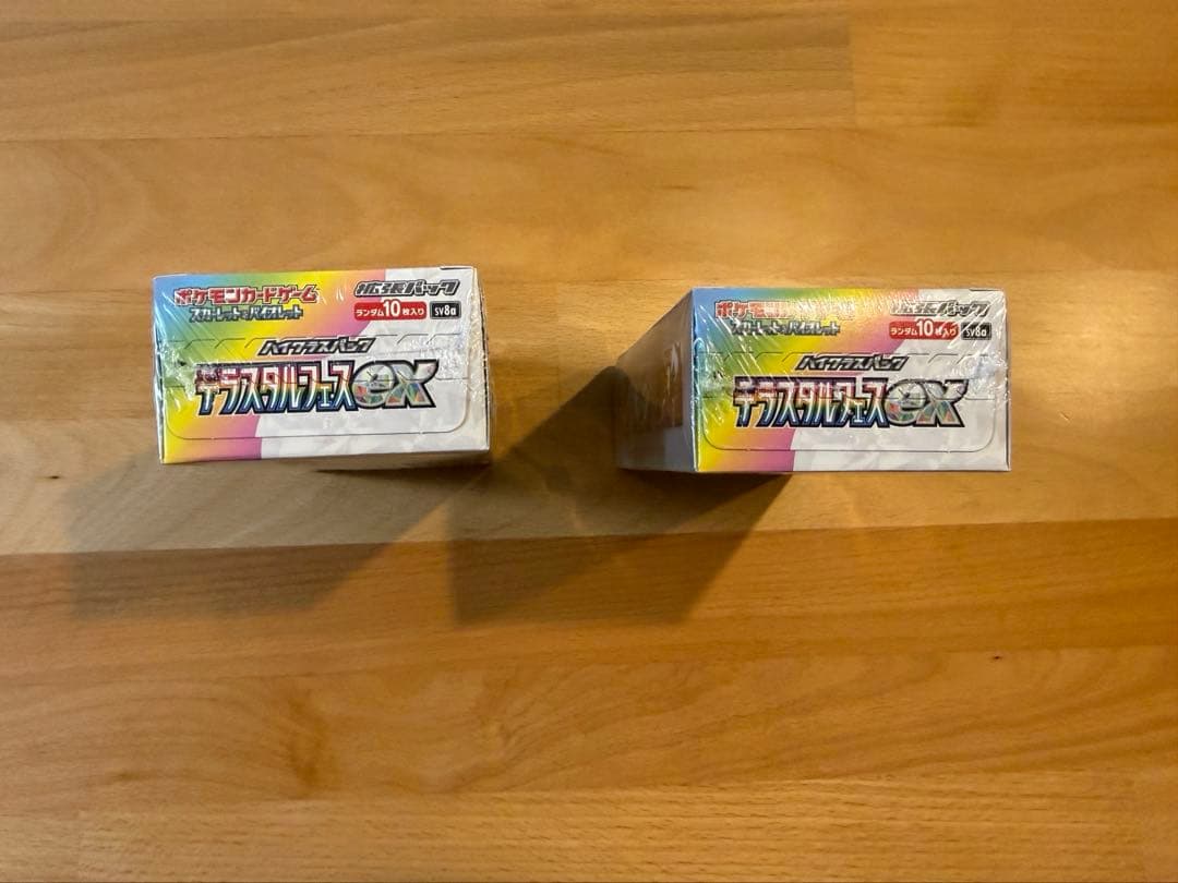 テラスタルフェス 2BOX シュリンク付き