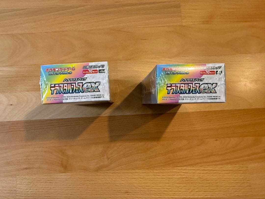 テラスタルフェス 2BOX シュリンク付き