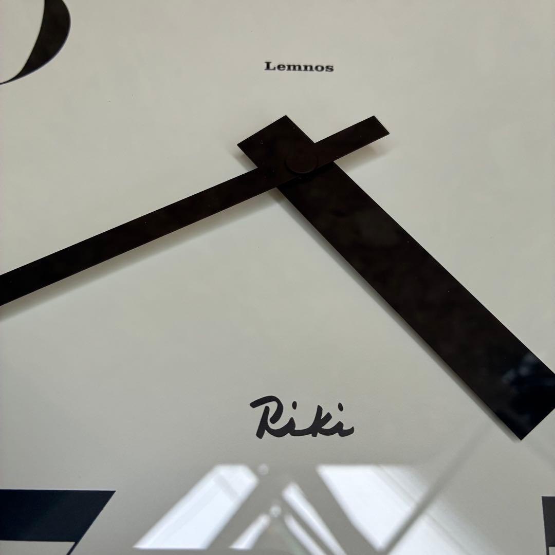 0674 Lemnos リキ クロック　プライウッド クロック　掛時計