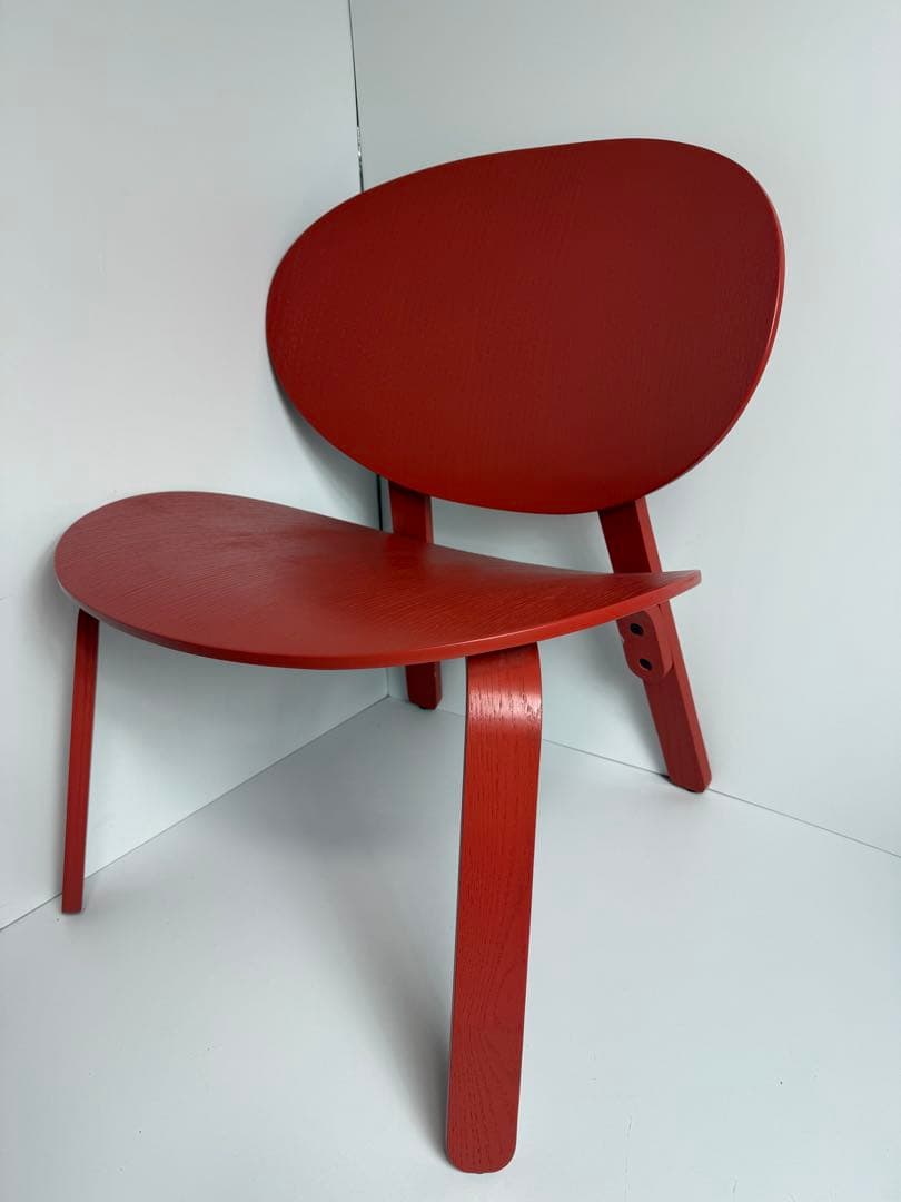 良品　イケア　フローセット イージーチェア　レアカラー　赤