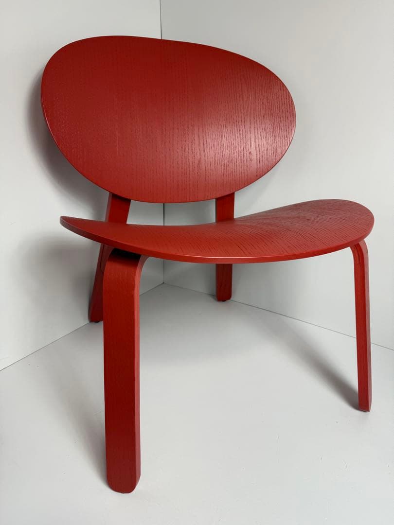 良品　イケア　フローセット イージーチェア　レアカラー　赤