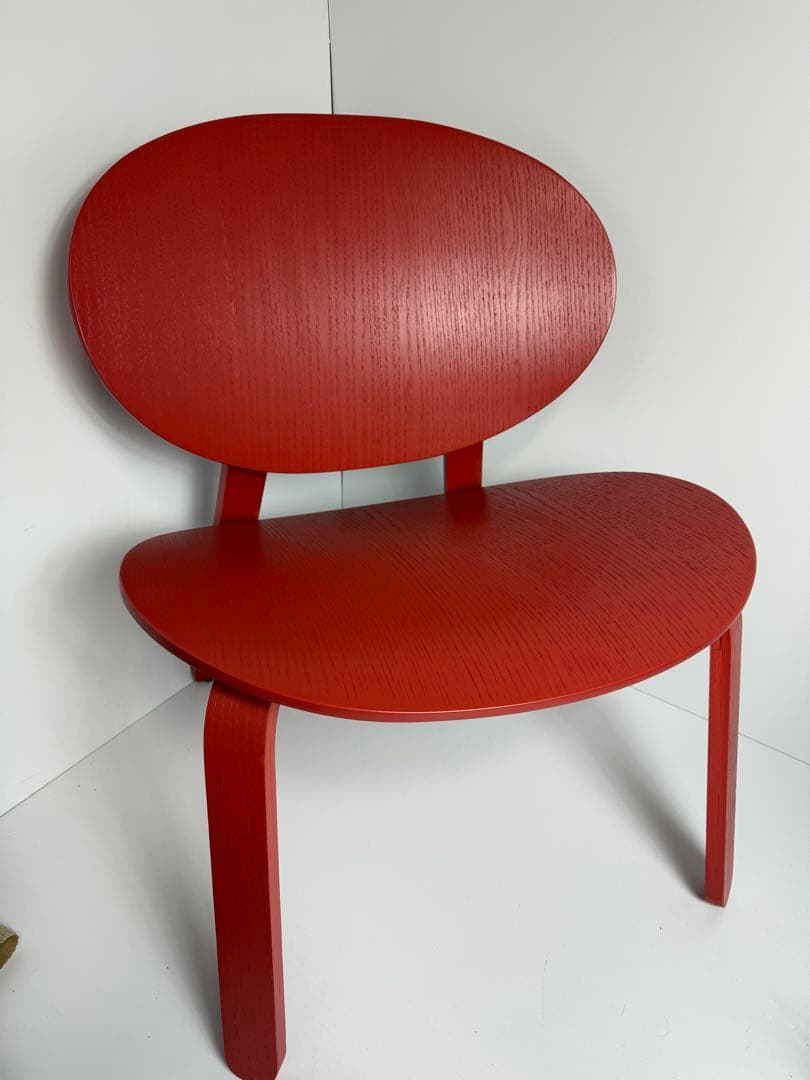 良品　イケア　フローセット イージーチェア　レアカラー　赤