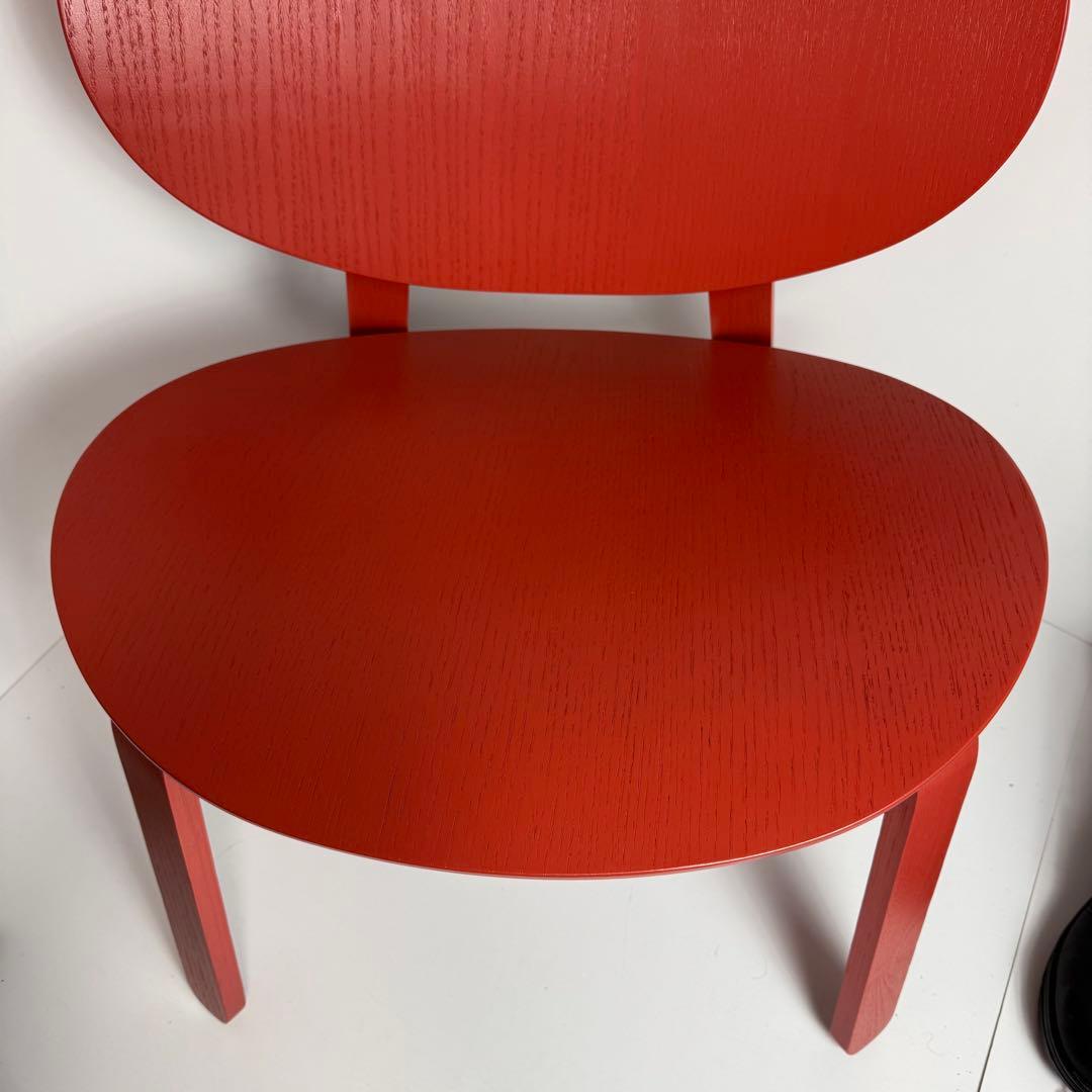 良品　イケア　フローセット イージーチェア　レアカラー　赤