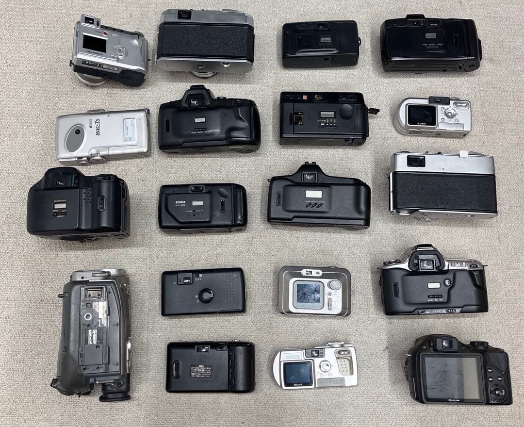 ジャンク★ カメラ　19点セット　まとめ売り オリンパスなど