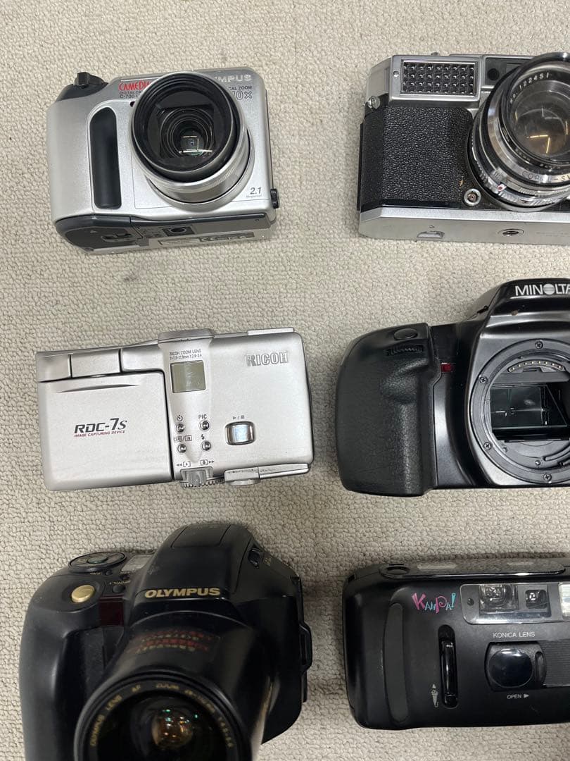 ジャンク★ カメラ　19点セット　まとめ売り オリンパスなど
