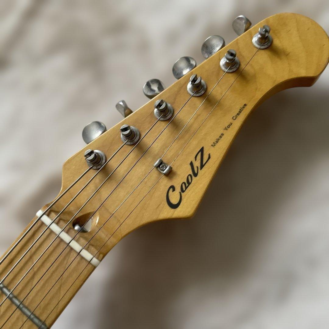 CoolZ ブラック ストラトキャスタータイプ エレキギター